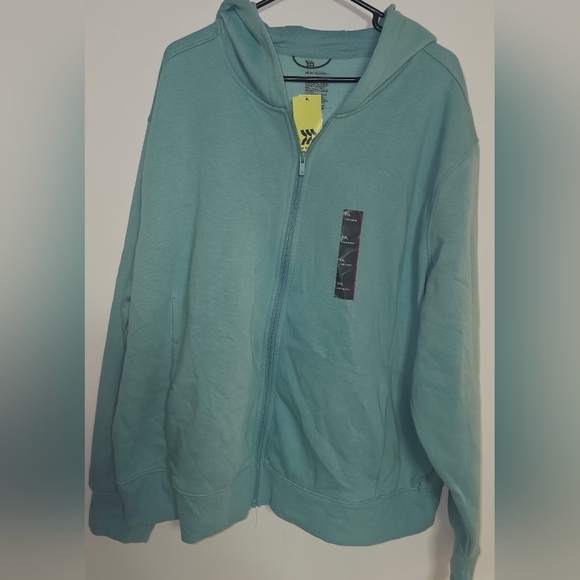 All in Motion Aqua Zip-Up Jacket - Picture 1 of 3